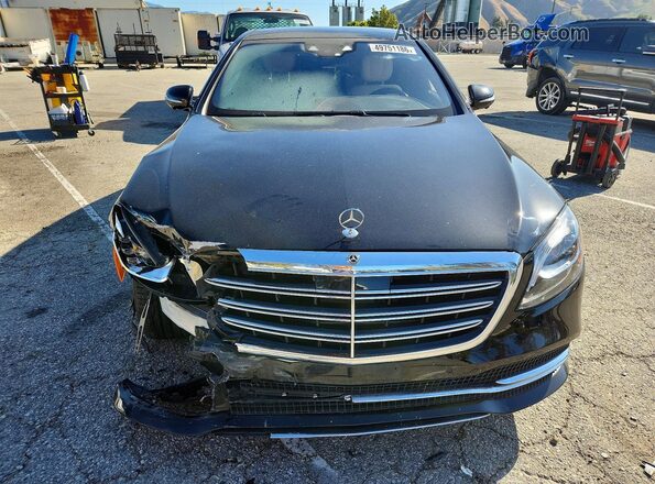WDDUG8DB4JA405173 2018 MERCEDES-BENZ S Black წინა ხედი