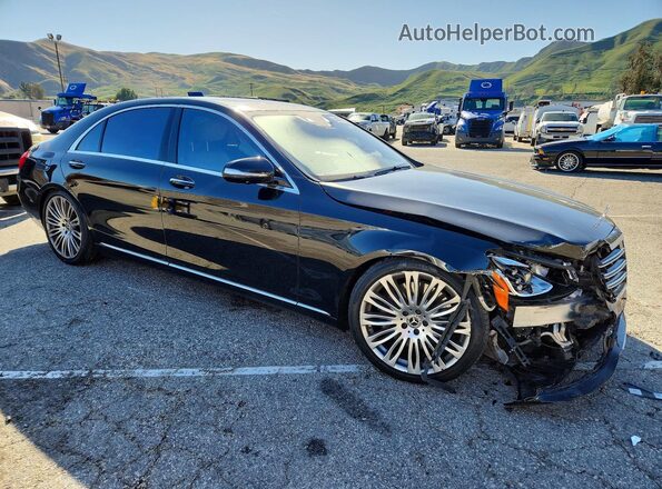 WDDUG8DB4JA405173 2018 MERCEDES-BENZ S Black წინა მარჯვენა