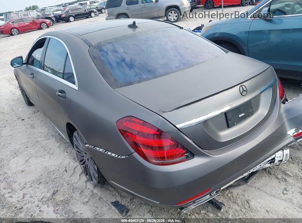 WDDUG8DB4KA424596 2019 MERCEDES-BENZ S-CLASS Gray უკანა მარცხენა