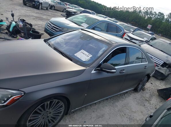 WDDUG8DB4KA424596 2019 MERCEDES-BENZ S-CLASS Gray 