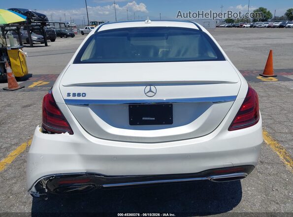 WDDUG8DB4KA438272 2019 MERCEDES-BENZ S-CLASS White 