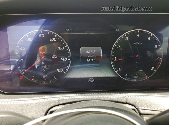 WDDUG8DB8KA488138 2019 MERCEDES-BENZ S Tan Vista del cuadro de instrumentos
