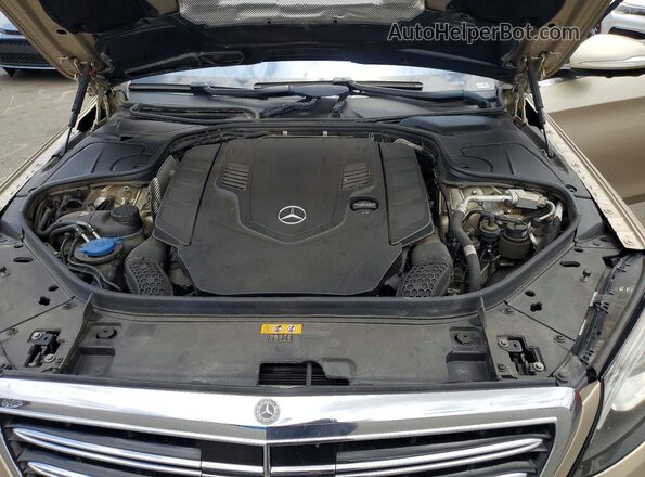 WDDUG8DB8KA488138 2019 MERCEDES-BENZ S Tan Vista interior trasera
