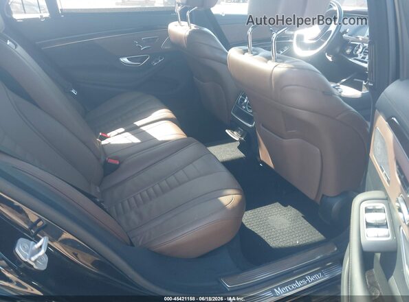 WDDUG8FB0GA230622 2016 MERCEDES-BENZ S-CLASS Black VIN sticker view