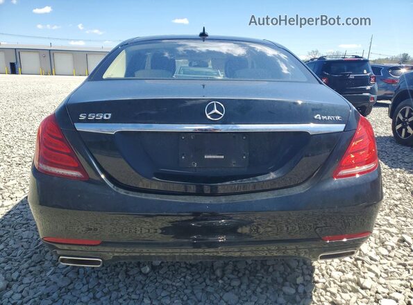 WDDUG8FB1GA257814 2016 MERCEDES-BENZ S Black Вид ззаду