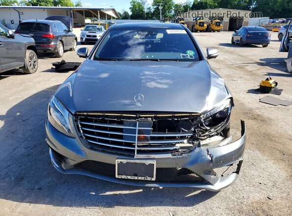 WDDUG8FB4GA256687 2016 MERCEDES-BENZ S Charcoal Դիմացի տեսք