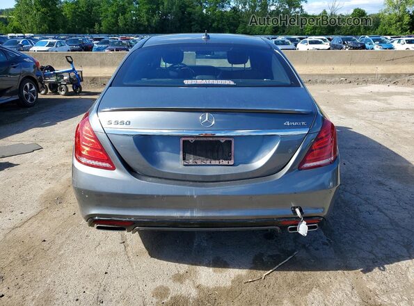 WDDUG8FB4GA256687 2016 MERCEDES-BENZ S Charcoal Հետևի տեսք