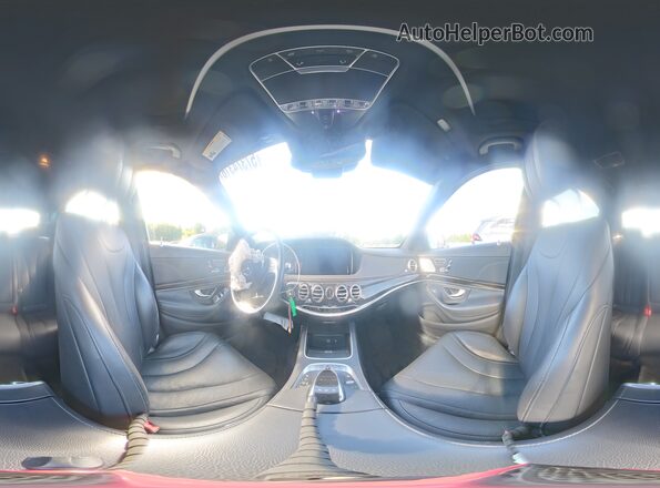 WDDUG8FB4GA256687 2016 MERCEDES-BENZ S Charcoal Սալոնի 360 աստիճան տեսք