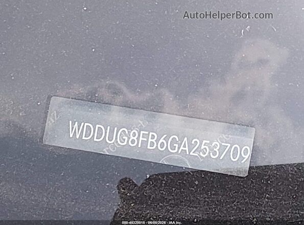 WDDUG8FB6GA253709 2016 MERCEDES-BENZ S-CLASS Черный Вид подкапотного пространства
