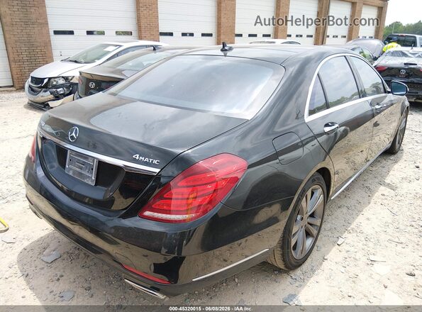 WDDUG8FB6GA253709 2016 MERCEDES-BENZ S-CLASS Черный Задняя правая четверть