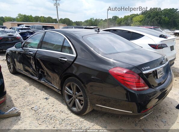 WDDUG8FB6GA253709 2016 MERCEDES-BENZ S-CLASS Черный Задняя левая четверть