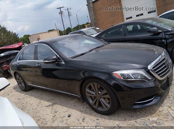 WDDUG8FB6GA253709 2016 MERCEDES-BENZ S-CLASS Черный Вид задней части салона