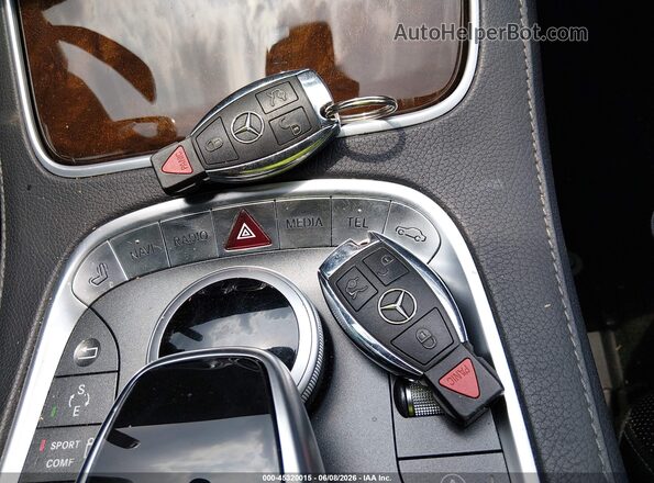 WDDUG8FB6GA253709 2016 MERCEDES-BENZ S-CLASS Черный Вид панели приборов
