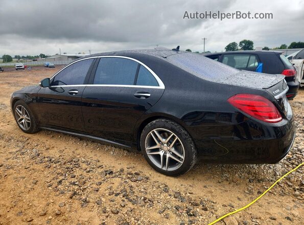 WDDUG8FB7GA212148 2016 MERCEDES-BENZ S Black Rear left