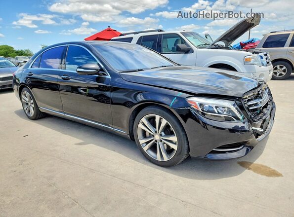 WDDUG8FB7GA223067 2016 MERCEDES-BENZ S Black Przód prawy