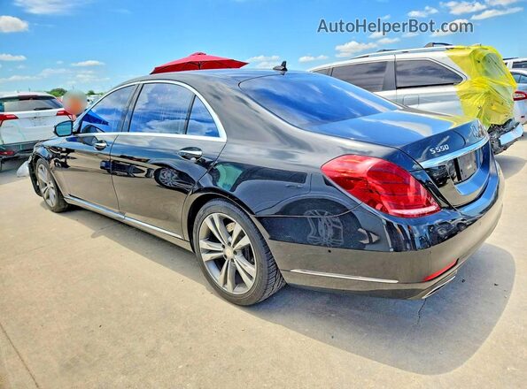 WDDUG8FB7GA223067 2016 MERCEDES-BENZ S Black Tył lewy