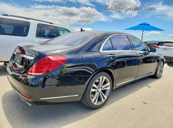 WDDUG8FB7GA223067 2016 MERCEDES-BENZ S Black Tył prawy