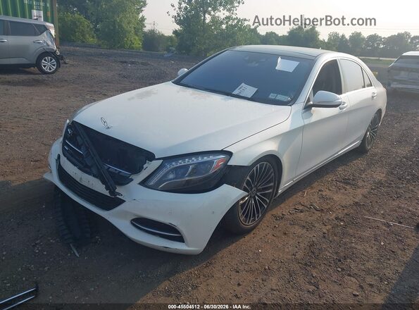 WDDUG8FB7HA316527 2017 MERCEDES-BENZ S-CLASS White Przód lewy