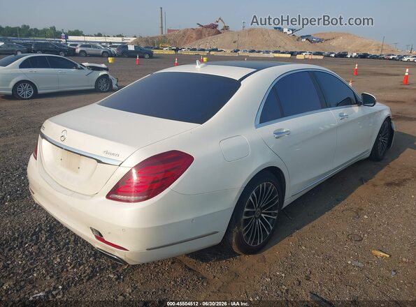 WDDUG8FB7HA316527 2017 MERCEDES-BENZ S-CLASS White Tył prawy