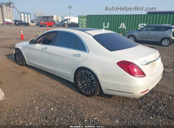 WDDUG8FB7HA316527 2017 MERCEDES-BENZ S-CLASS White Tył lewy