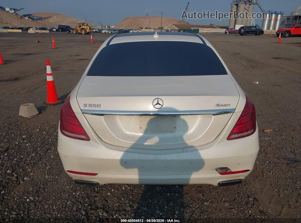 WDDUG8FB7HA316527 2017 MERCEDES-BENZ S-CLASS White 