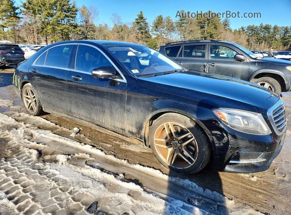 WDDUG8FB7HA332002 2017 MERCEDES-BENZ S Черный Передняя правая четверть