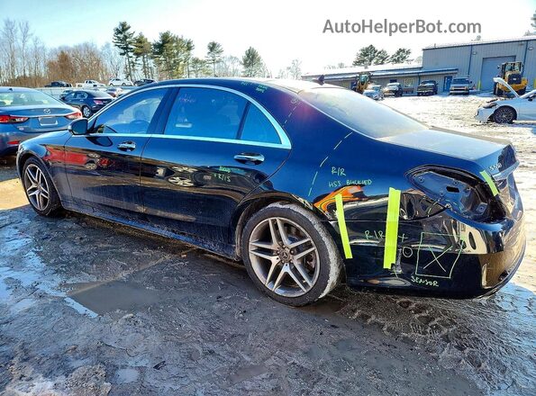 WDDUG8FB7HA332002 2017 MERCEDES-BENZ S Черный Задняя левая четверть