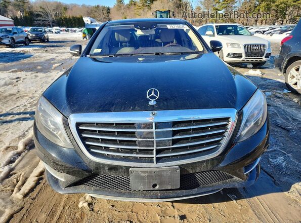 WDDUG8FB7HA332002 2017 MERCEDES-BENZ S Черный Вид спереди