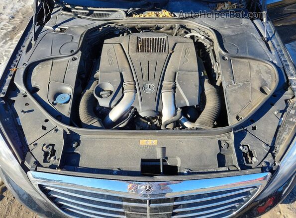 WDDUG8FB7HA332002 2017 MERCEDES-BENZ S Черный Вид задней части салона