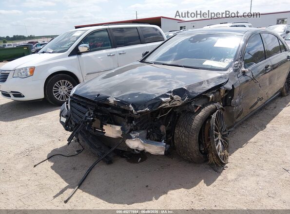 WDDUG8FB8GA209534 2016 MERCEDES-BENZ S-CLASS Black Widok z przodu