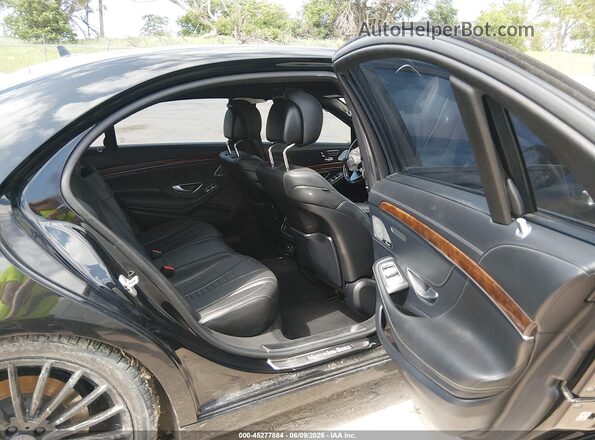 WDDUG8FB8GA209534 2016 MERCEDES-BENZ S-CLASS Black Widok naklejki z numerem VIN