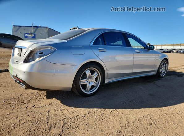 WDDUG8GB2KA435561 2019 MERCEDES-BENZ S Серебряный Задняя правая четверть