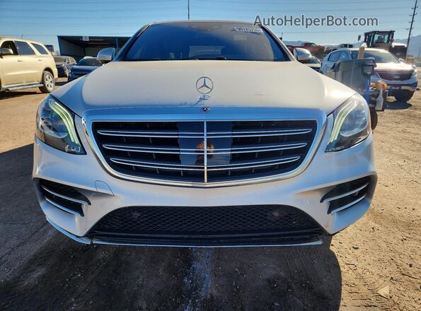 WDDUG8GB2KA435561 2019 MERCEDES-BENZ S Серебряный Вид спереди