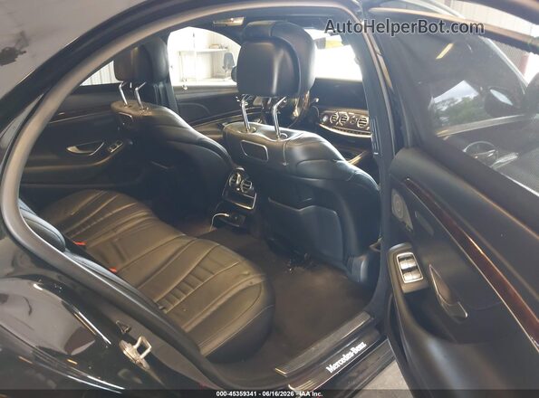 WDDUG8GB6KA489204 2019 MERCEDES-BENZ S-CLASS Black VIN sticker view