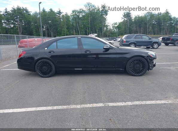 WDDUG8GB6KA497464 2019 MERCEDES-BENZ S-CLASS Black Вид задньої частини салону
