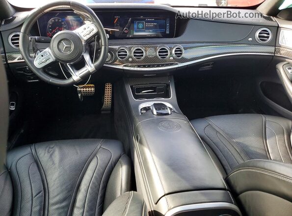 WDDUG8JB3JA382747 2018 MERCEDES-BENZ S Black წინა პანელის ხედი