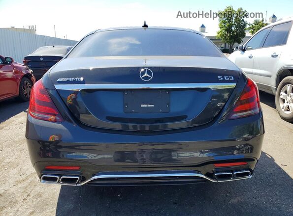 WDDUG8JB5JA344551 2018 MERCEDES-BENZ S Черный Вид сзади
