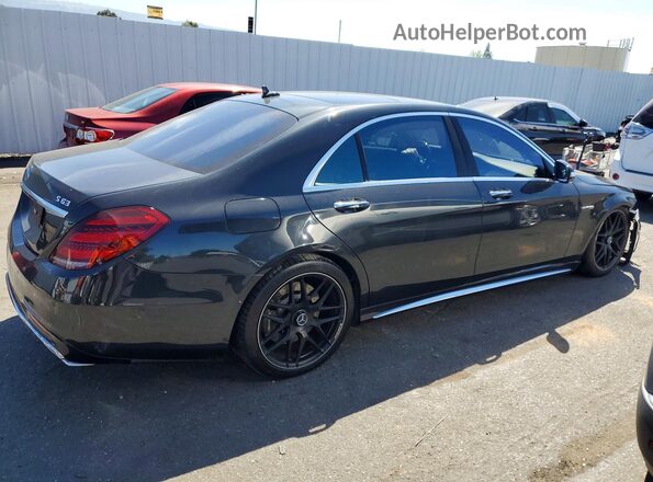 WDDUG8JB5JA344551 2018 MERCEDES-BENZ S Черный Задняя правая четверть