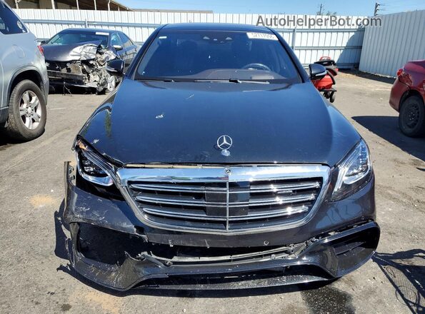 WDDUG8JB5JA344551 2018 MERCEDES-BENZ S Черный Вид спереди