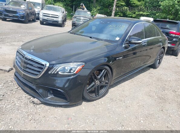 WDDUG8JB8KA468363 2019 MERCEDES-BENZ AMG S 63 Black Vista tres cuartos delantera izquierda