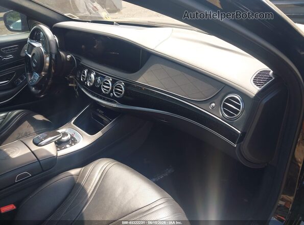 WDDUG8JB8KA468363 2019 MERCEDES-BENZ AMG S 63 Black Vista interior delantera