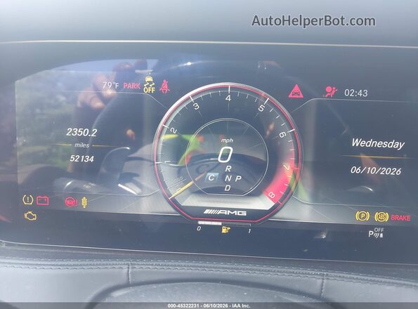 WDDUG8JB8KA468363 2019 MERCEDES-BENZ AMG S 63 Black Vista de los asientos traseros