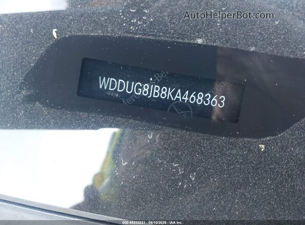 WDDUG8JB8KA468363 2019 MERCEDES-BENZ AMG S 63 Black 