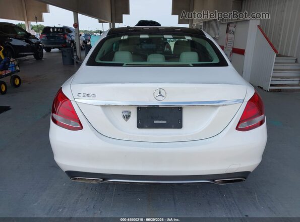 WDDWF4JB0GR141825 2016 MERCEDES-BENZ C-CLASS White 