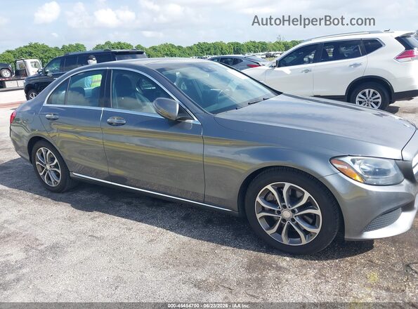 WDDWF4JB0HR253106 2017 MERCEDES-BENZ C-CLASS Gray 