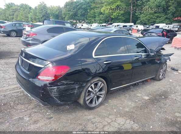 WDDWF4JB1JR315540 2018 MERCEDES-BENZ C-CLASS Black უკანა მარჯვენა
