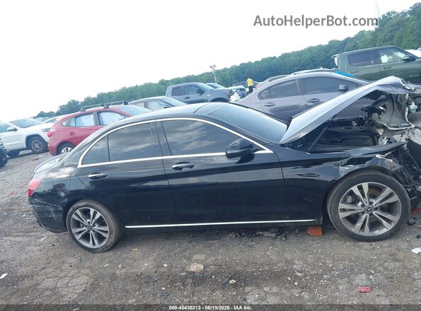 WDDWF4JB1JR315540 2018 MERCEDES-BENZ C-CLASS Black უკანა სალონის ხედი