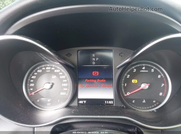 WDDWF4JB1JR315540 2018 MERCEDES-BENZ C-CLASS Black უკანა სავარძლების ხედი