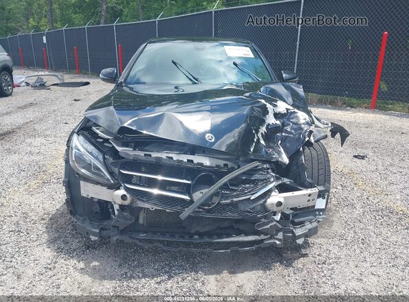WDDWF4JB2JR415193 2018 MERCEDES-BENZ C-CLASS Black Widok zestawu wskaźników