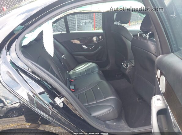 WDDWF4JB2JR415193 2018 MERCEDES-BENZ C-CLASS Black Widok naklejki z numerem VIN